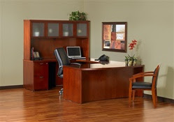 Mira Office Desk Configuration by Mayline
