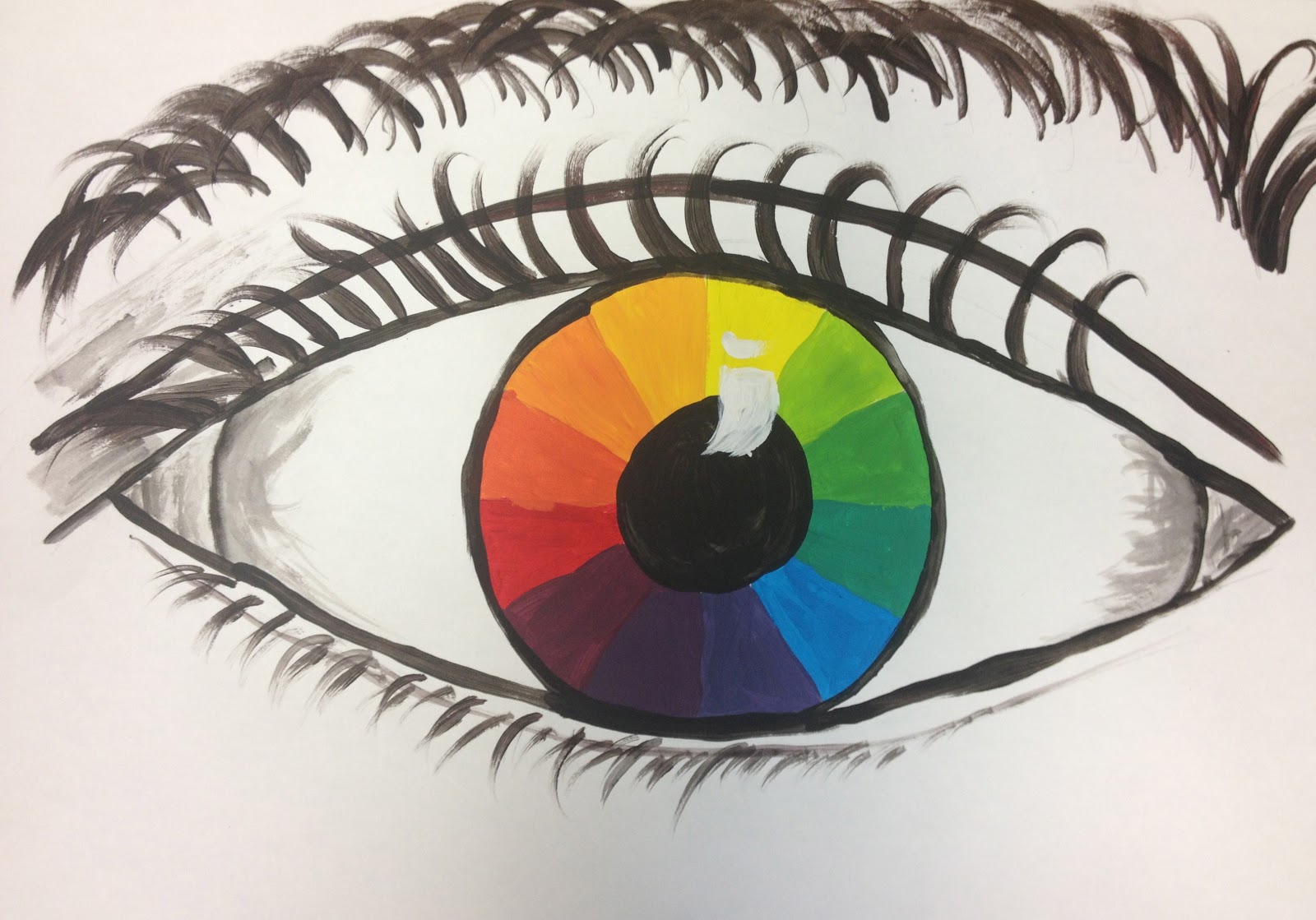 Color Wheel Art Ideas