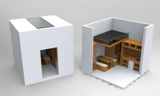 desain inspiratif microloft untuk rumah mungil