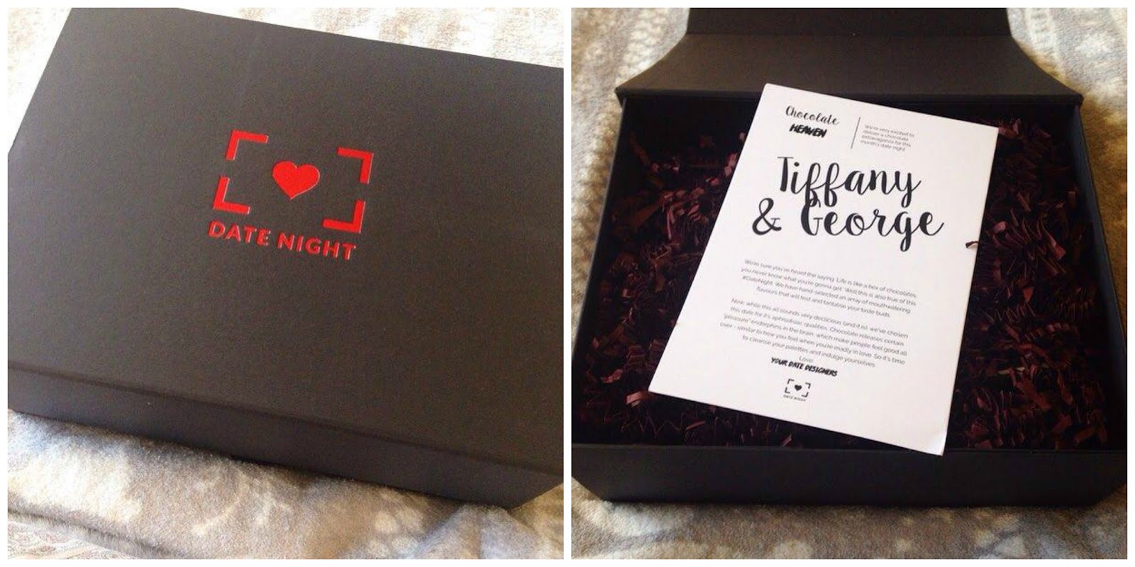 Date Night Box Review* Food and Other Loves