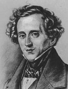Felix Mendelssohn (Hamburgo, 3 de febrero de 1809 - Leipzig, 4 de noviembre de 1847)