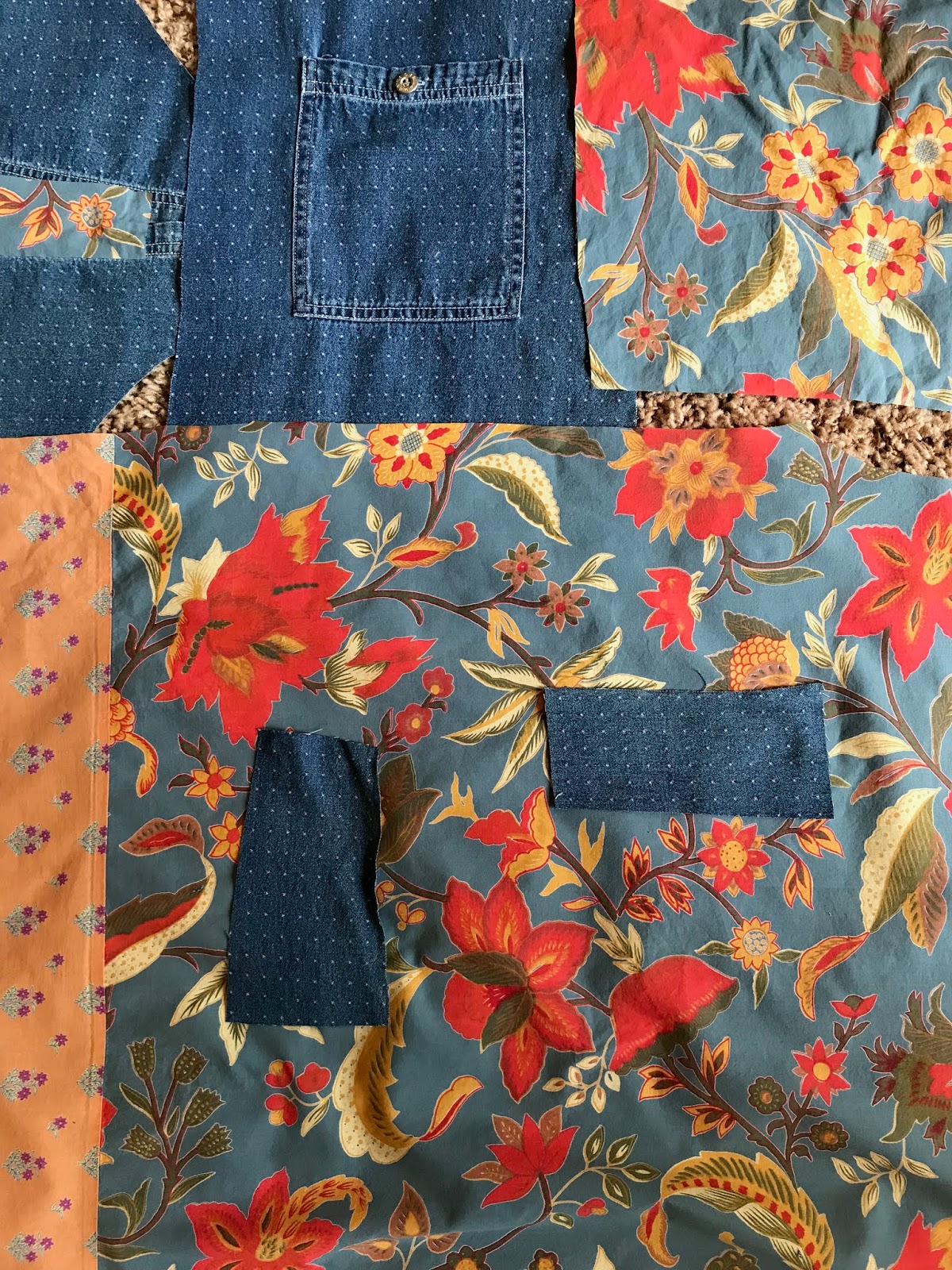 Sherrie loves color! New recycled clothes project