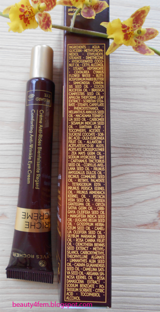 Красота - добрая сила: Riche Creme Yves Rocher: отзывы о креме для век