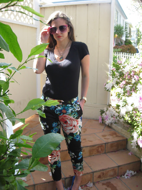 Bedazzles After Dark: Outfit Post: April Flowers