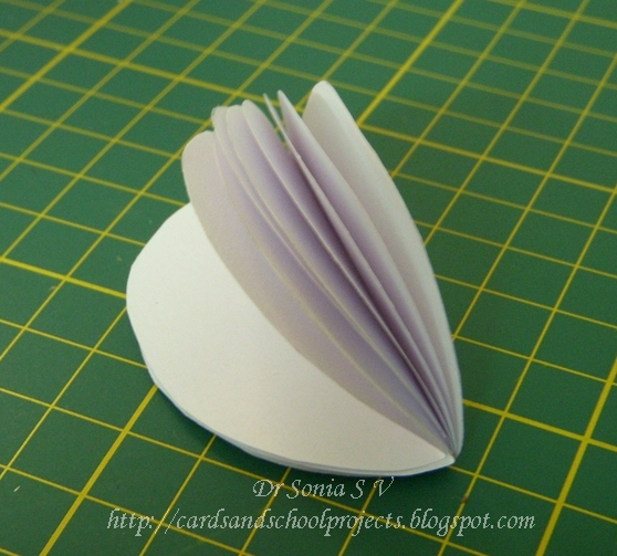 cards crafts kids projects honeycomb flower pop up card tutorial paper flower pop up card