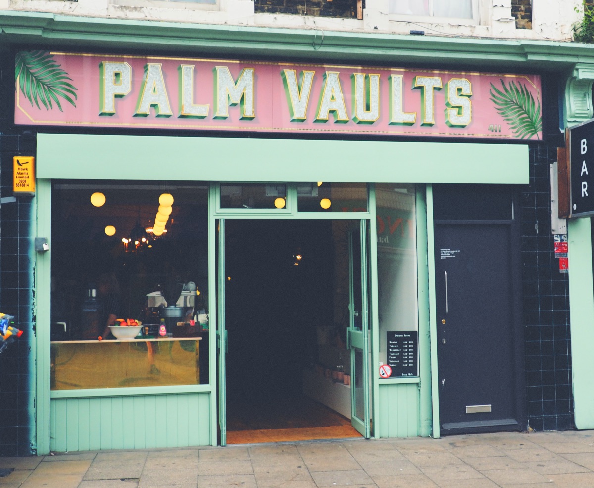 Palm Vaults Hackney Coffee Shop Review