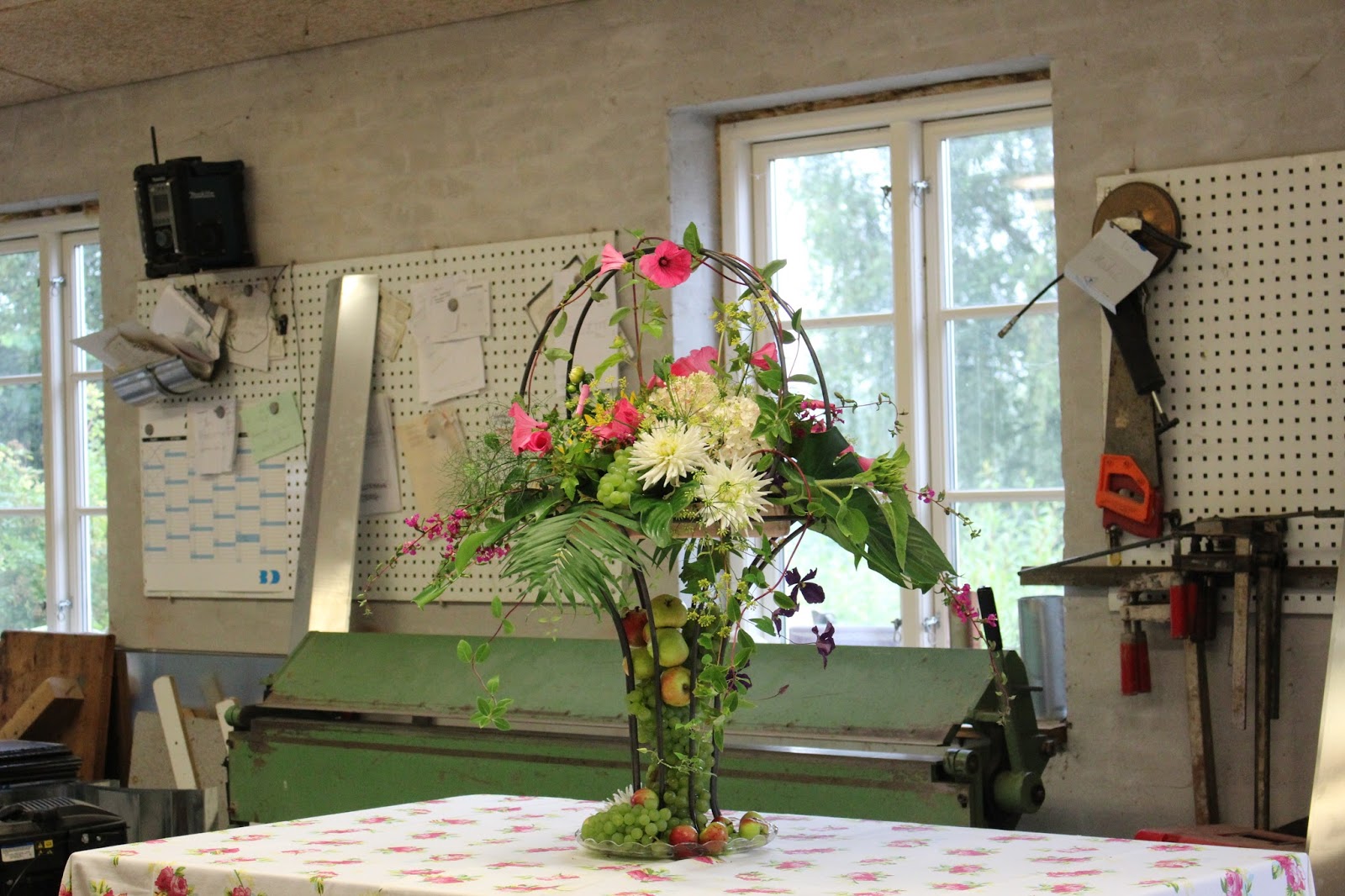 Anettesflora: en buffet dekoration