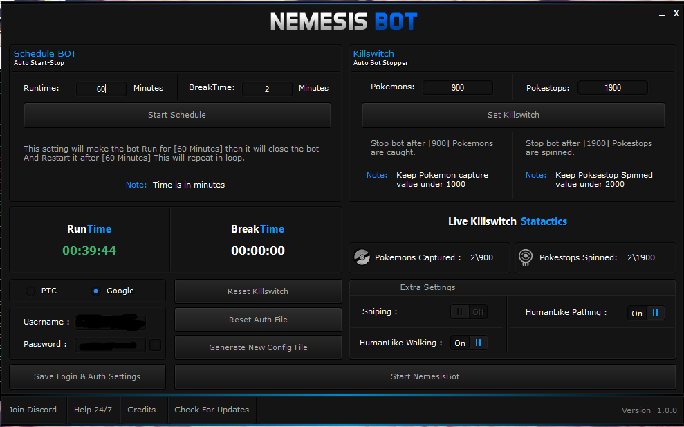 Setup bot. Bot stop 1. стоп бот. auth bot. multi-bot v1.0.