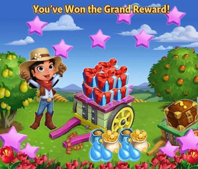 Farmville 2 Get today Free 100x 2 Gift box (x2)!