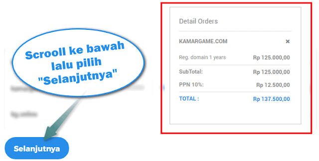 Cara Beli Domain .COM di Niagahoster Cara Beli Domain .COM di Niagahoster