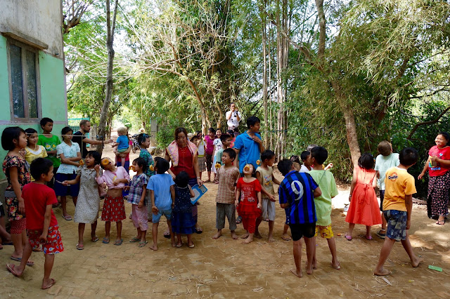 Rød Peep Mos Øjeblikke fra vores liv i Myanmar/Burma