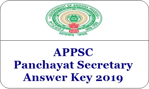 APPSC Panchayat Secretary Answer Key 2019 APPSC Panchayat Secretary Answer Key 2019 APPSC Panchayat Secretary Answer Key 2019 – Some unofficial sources have released the answer key of APPSC Panchayat Secretary 2019 for Prelims exam held on April 21. Through the APPSC Panchayat Secretary answer key 2019 can be checked from the links below. Apart from the unofficial answer key, Andhra Pradesh Public Service Commission (APPSC) will publish the answer key of APPSC Panchayat Secretary in the pdf format shortly.APPSC Group 3 Panchayat Secretary answer key 2019 (Prelims) for SET A, B, C, D released unofficially | APPSC Panchayat Secretary Answer Key 2019