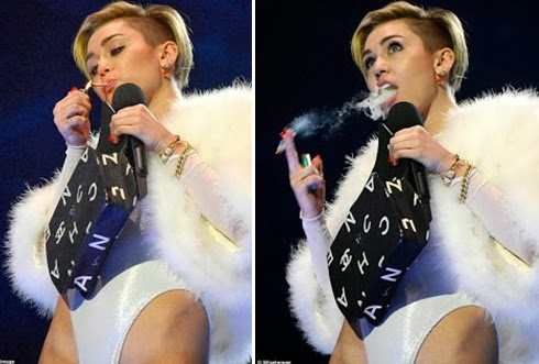 Miley Cyrus Fucking Porn - Miley Cyrus Caught Smoking Marijuana Weed On Stage In Amsterdam -  NaijaGists.com - Proudly Nigerian DIY Motivation & Information Blog
