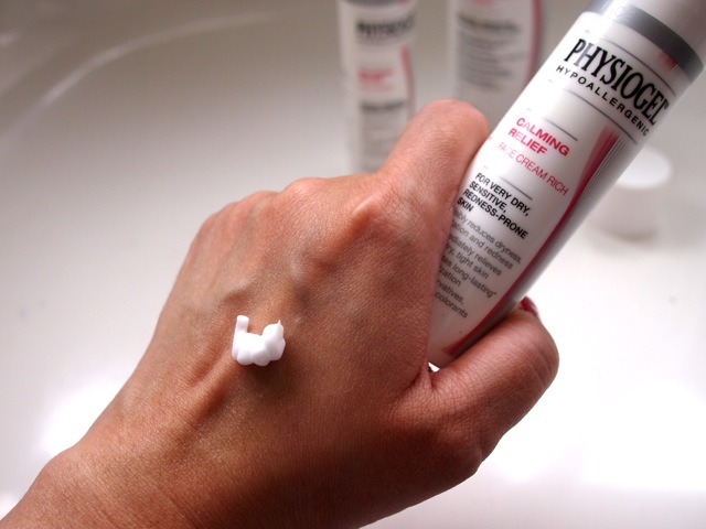 physiogel calming relief face cream