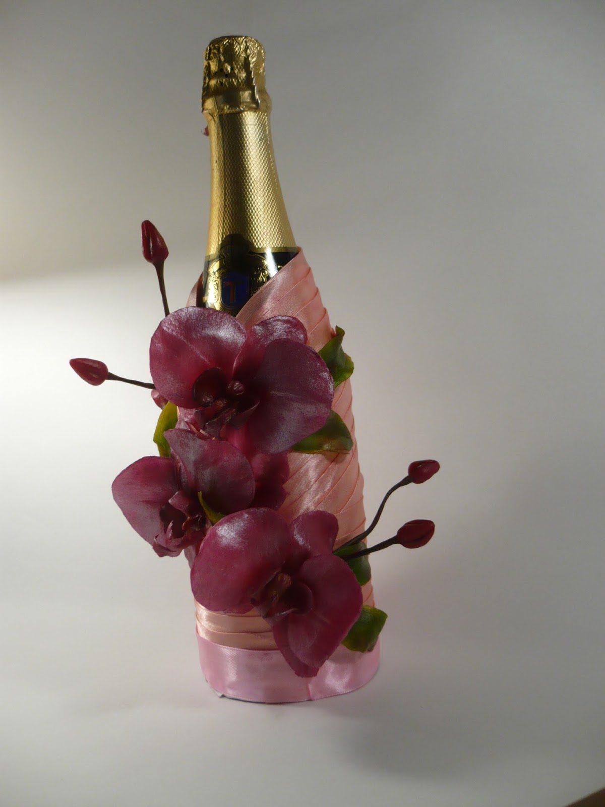 Украшение шампанского