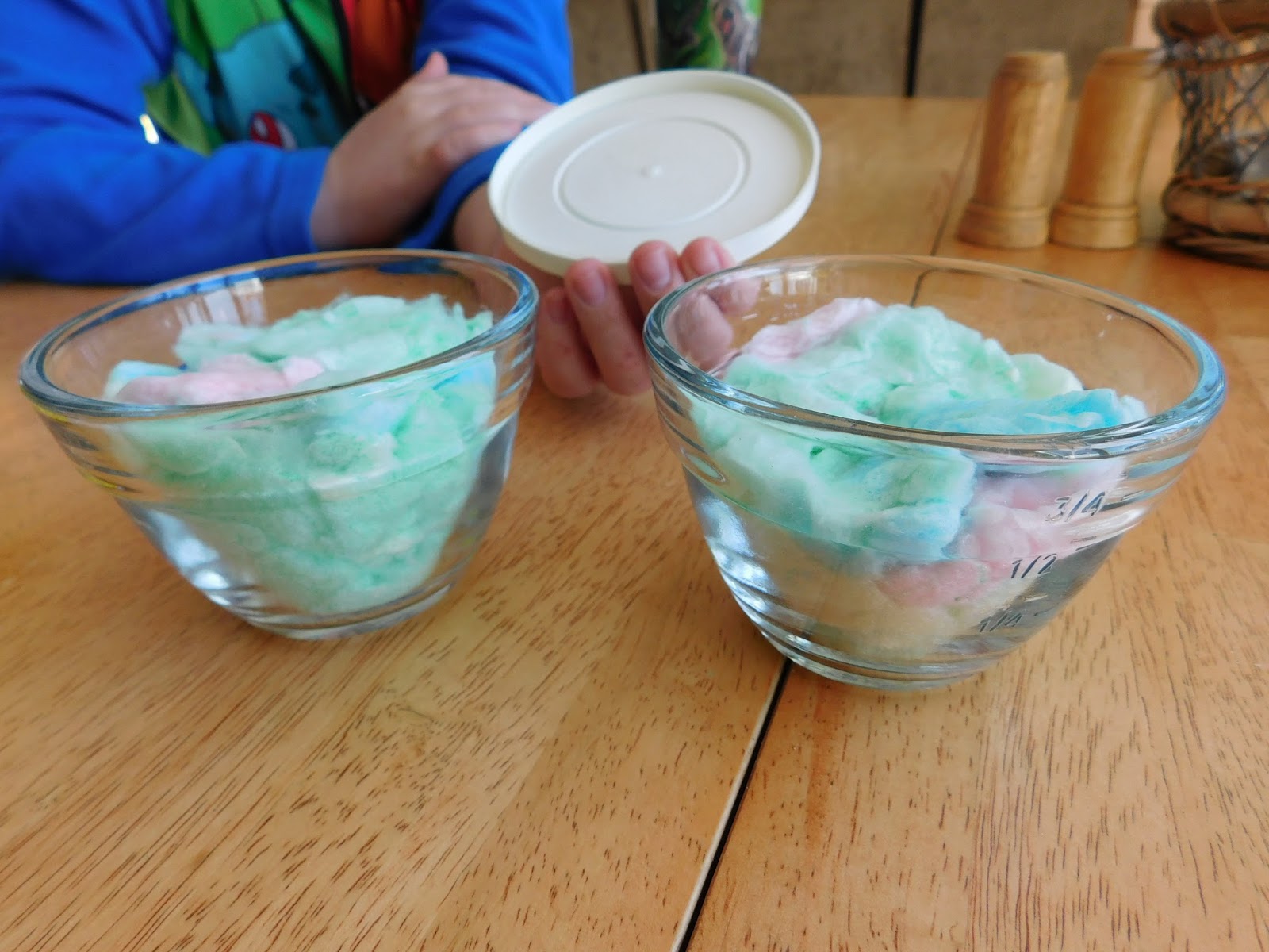 100 Days of Science #21 & 22-- Cotton Candy Experiments