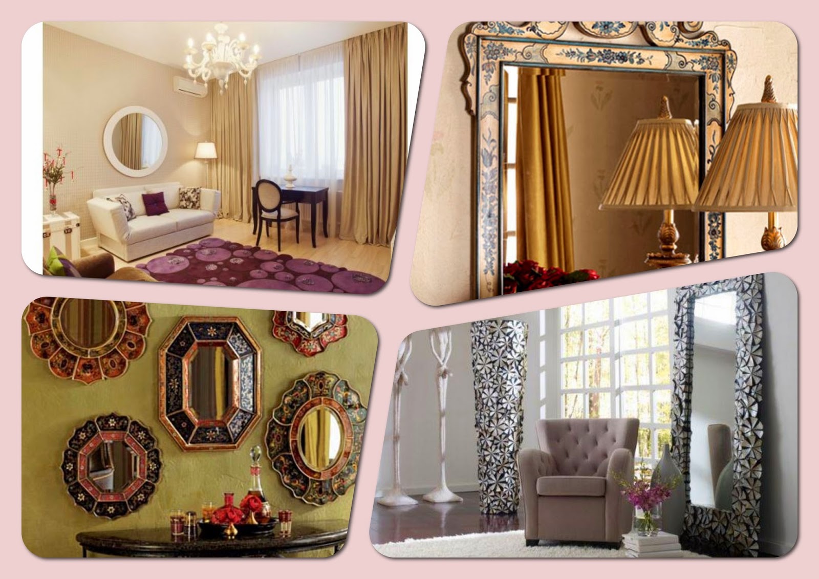 Tips to put in place the mirrors in the house The design of modern house