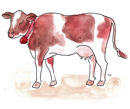 cow by Yukié Matsushita