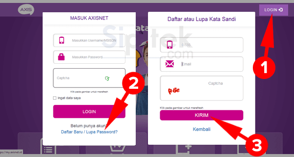 situs web AXISnet situs web AXISnet