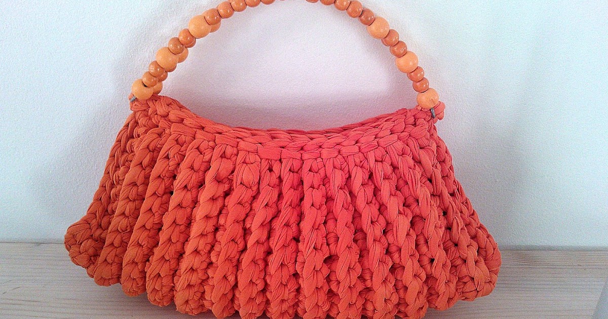 Will's Wools: Orange Zpagetti bag voor bij/ to match Ribbon XL dress by ...