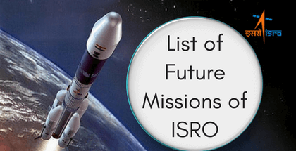 List of Future Missions of ISRO