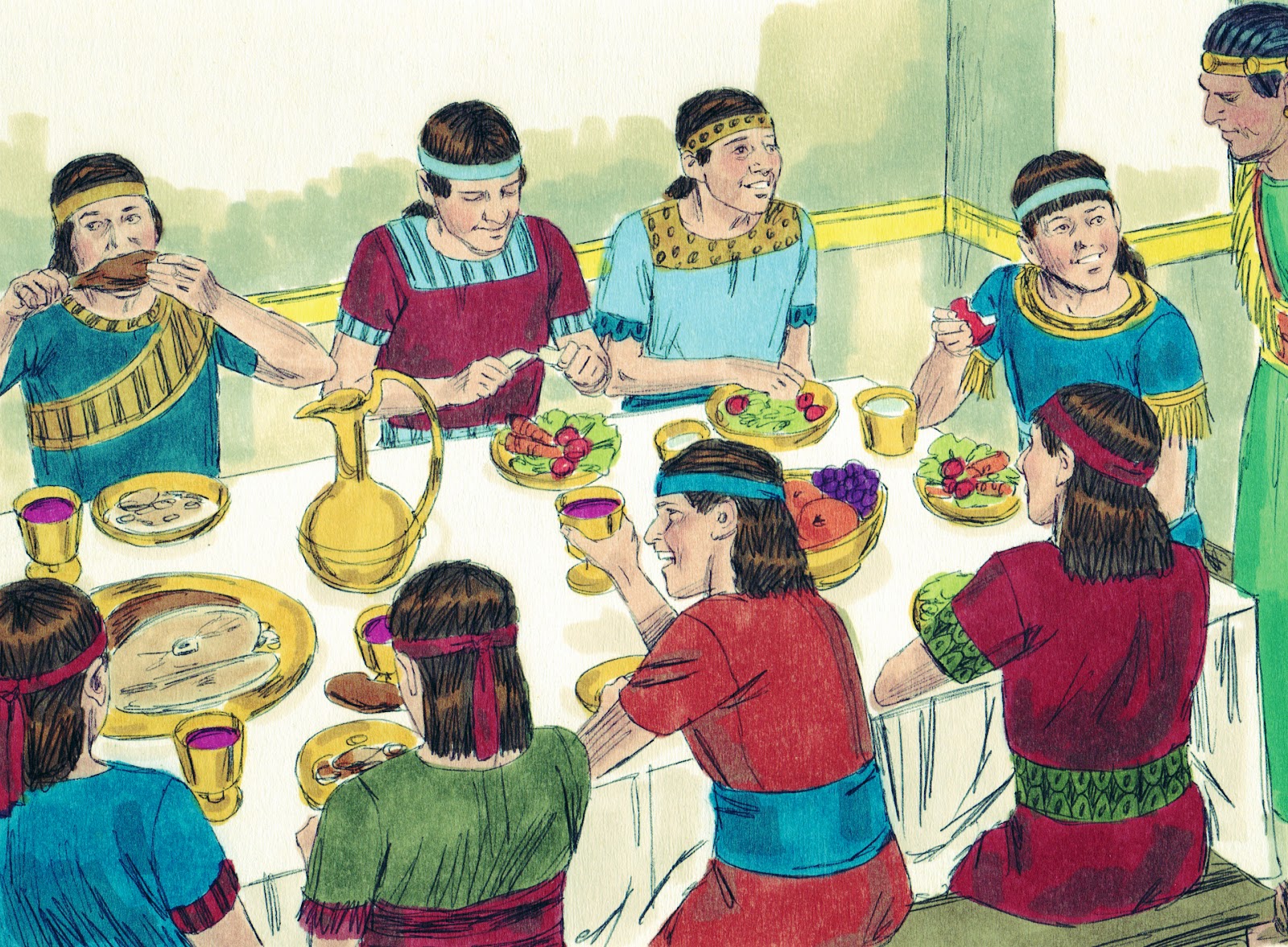 Bible Fun For Kids Daniel, Shadrach, Meshach and Abednego Refuse the