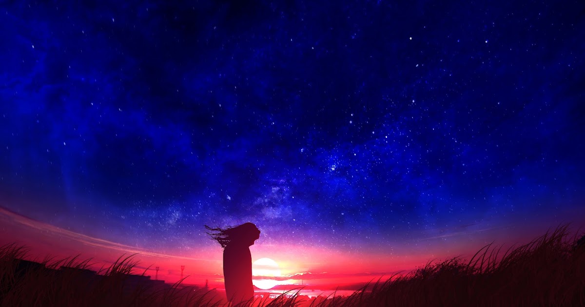 Anime Wallpaper Sky - Michi Wallpaper
