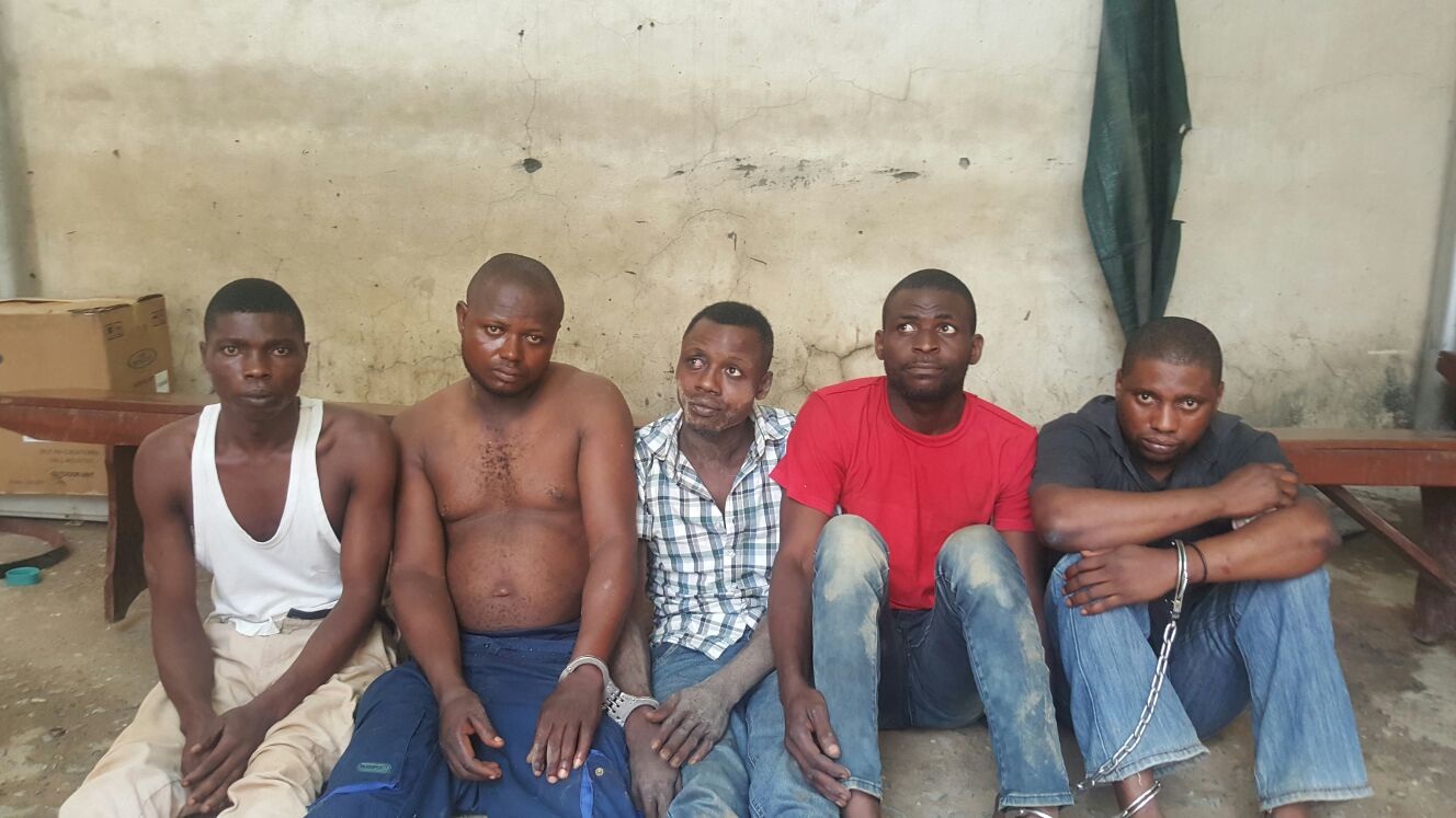 Police Arrest Five Armed Robbery Suspects In Lagos. | Nigerian News ...