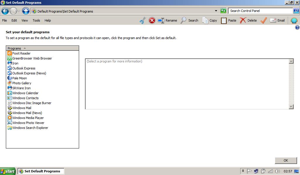 Hkey local machine software clients mail default program editor free