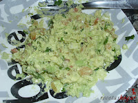 Guacamole mexicano listo