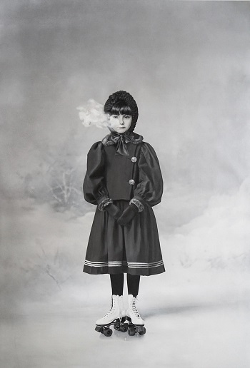 "Girl on ice" by Zoe Byland - acrylic and airbrush on canvas | arte pintura, obras de arte contemporaneo pop, cool a r t | art Selecta "Girl on ice" by Zoe Byland - acrylic and airbrush on canvas | cuadros, pinturas, imagenes de arte bonitas chidas, cool stuff, art pictures | paintings, peintures, pitturas
