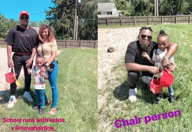 Olamide Steps Out With Fiancee And Son On ‘School Runs’ Abroad (Photos) Olamide Steps Out With Fiancee And Son On ‘School Runs’ Abroad (Photos)