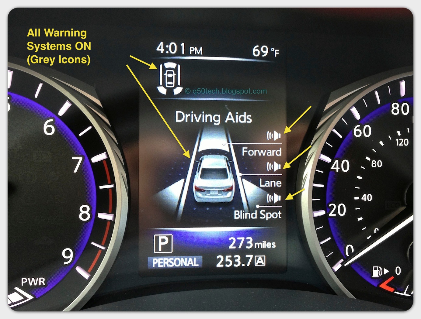 Infiniti Q50 Technical & Operational Blog Safety & Driver Aids in the