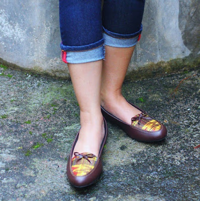 Sepatu Tenun Makassar (Coklat)