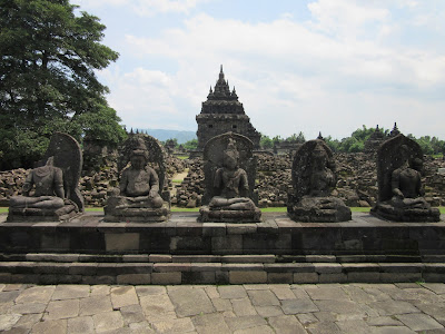 Templo Plaosan, en Yogyakarta