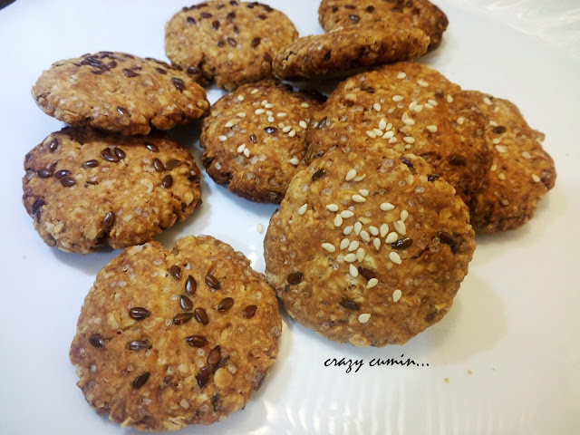 Oats & Whole Wheat Cookies