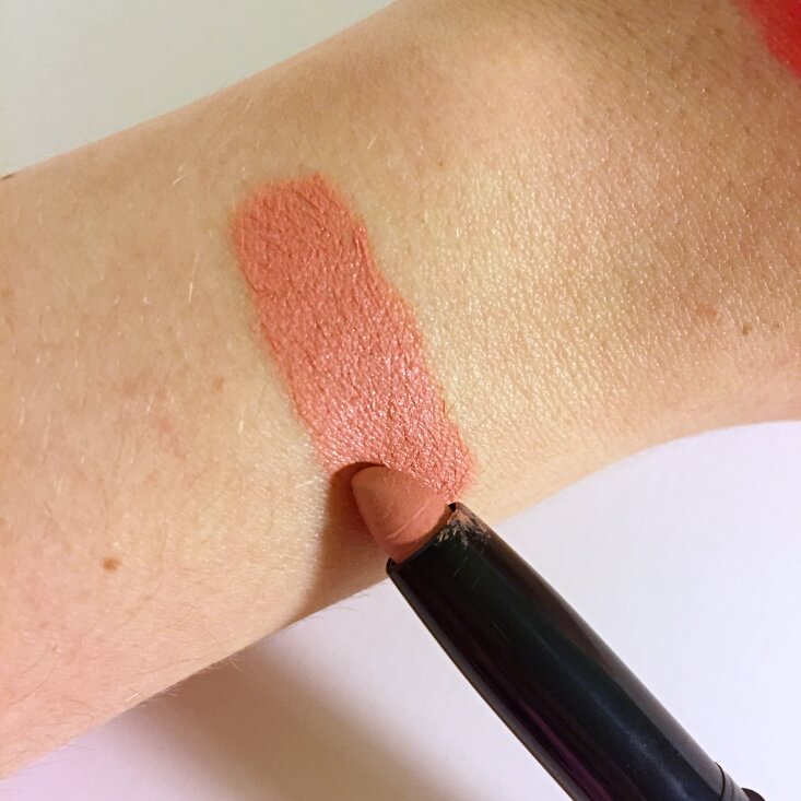 e.l.f. Matte Lip Color Coral swatch e.l.f. Matte Lip Color Coral swatch
