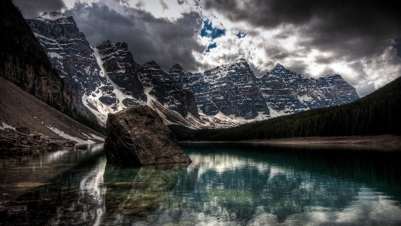 Lake, Mountains, Nature, Scenery, 4K, 3840x2160, #11 Wallpaper PC Desktop