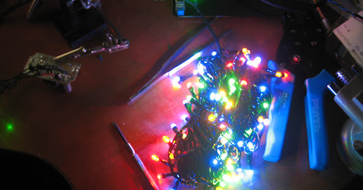 Cheap LED string rework (220VAC to 12VDC)