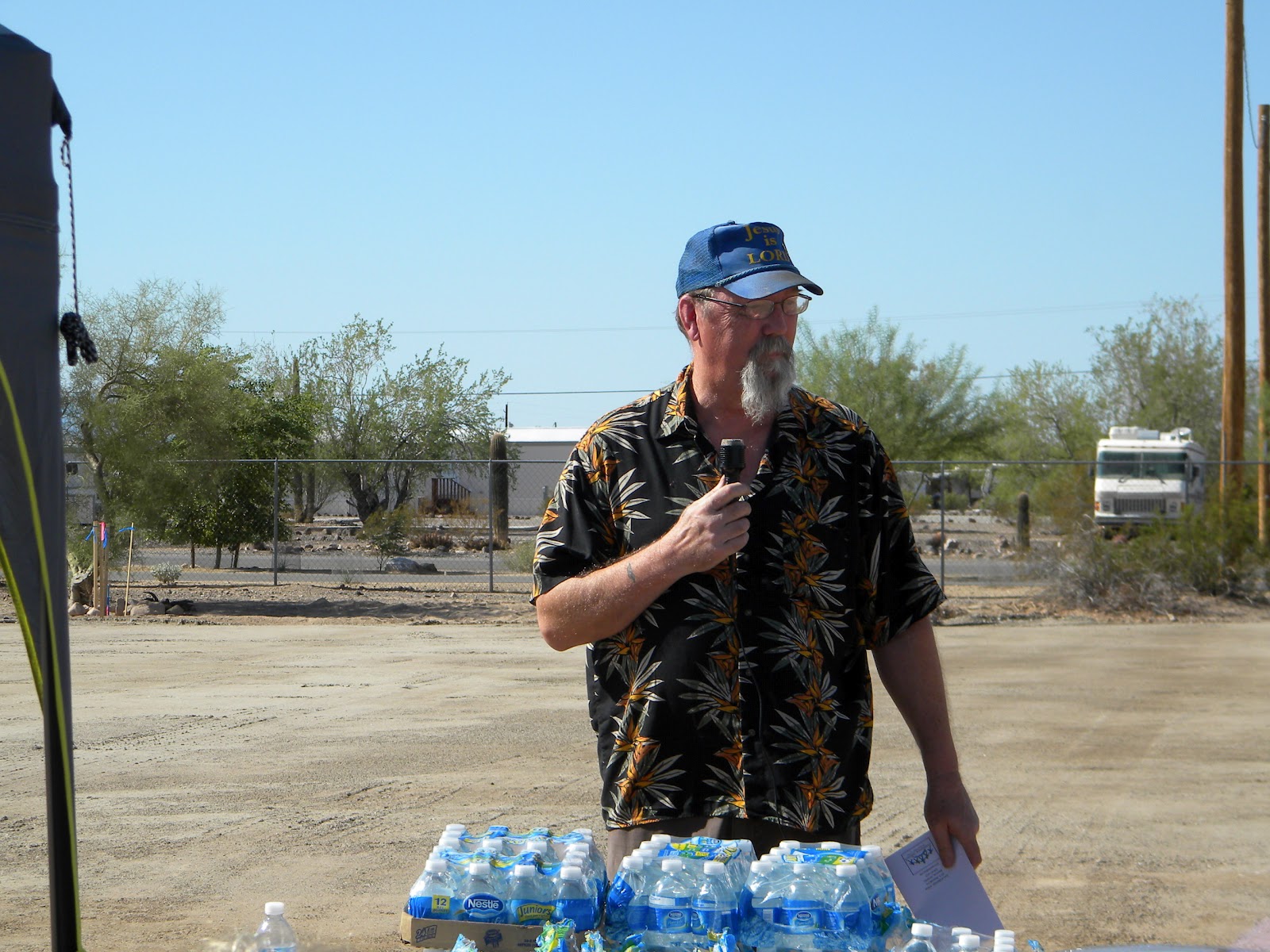 Desert Messenger, Quartzsite, AZ Huge turnout for today's Quartzsite