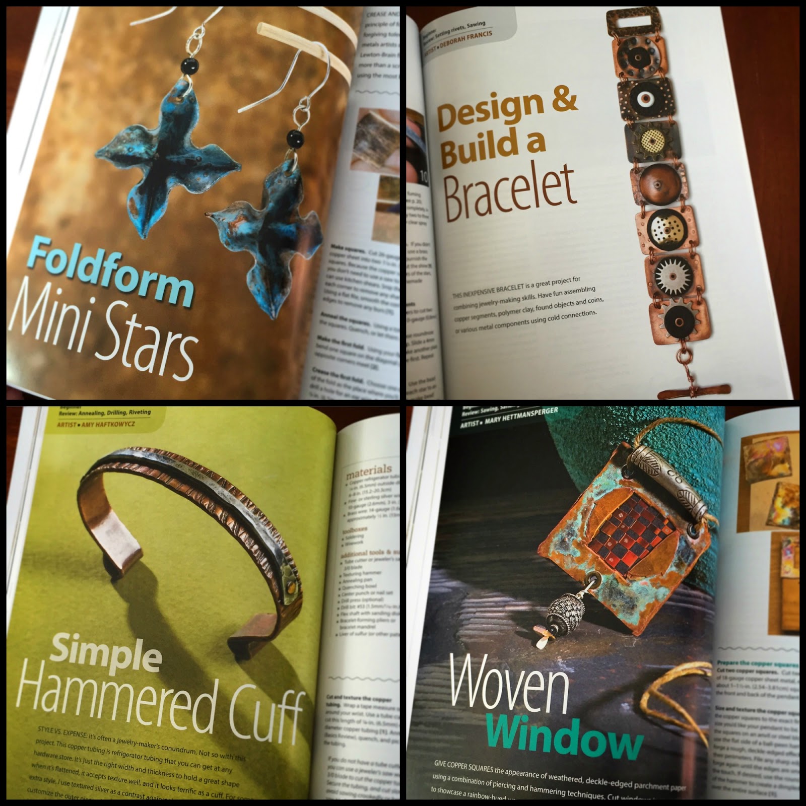 Art Jewelry Elements Book Review Copper Jewelry Collection