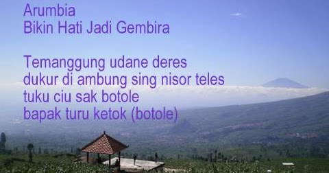 Lirik Lagu Arumbia Versi Asli Kumpulan Lirik Lagu Kunci Gitar Chord Gitar Terlengkap