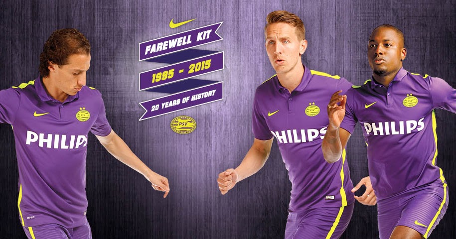 entiteit Confronteren Vuil Nike PSV Eindhoven 2015 Farewell Kit Released - Footy Headlines
