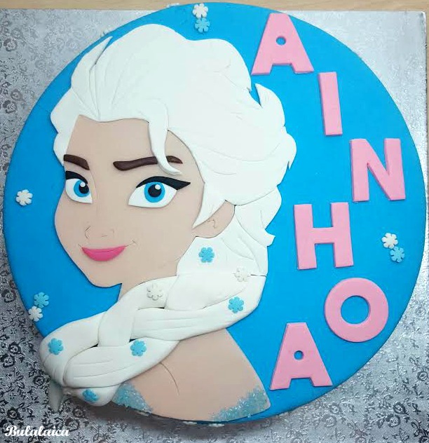 Tarta Elsa de Frozen-Bulalaica