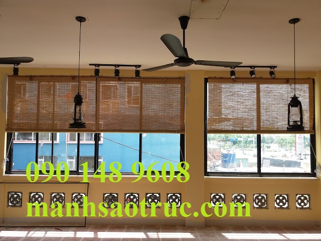 MÀNH TRÚC CẬT CHE NẮNG TRONG NHÀ