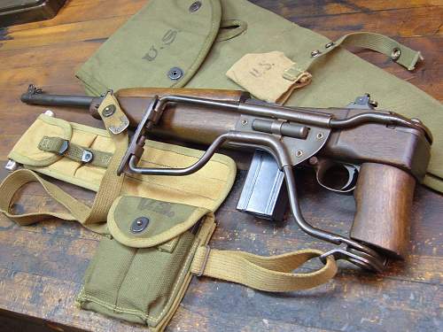 In 1942, the M1 Carbine would officially adopted