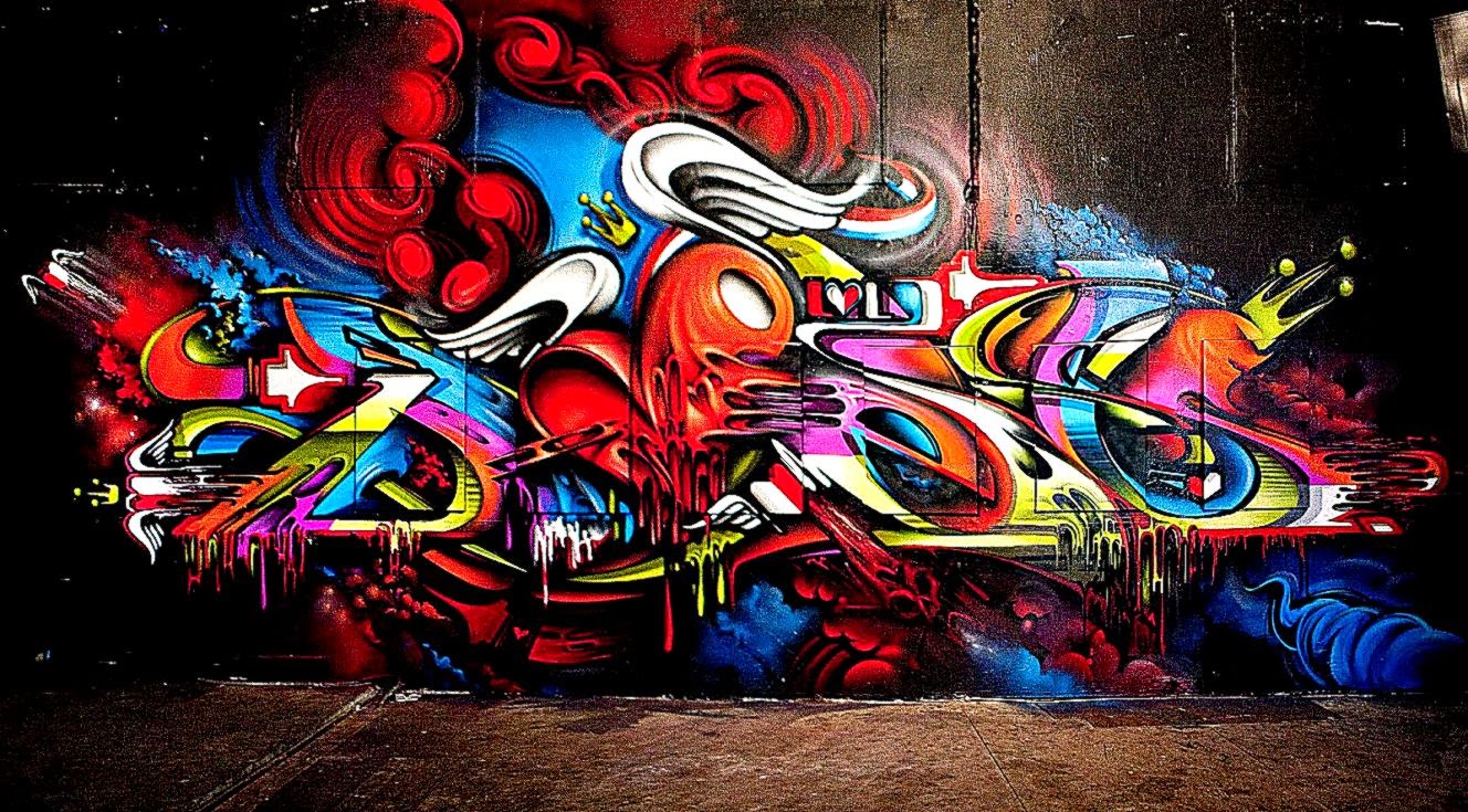 Awesome 3D Graffiti Wallpapers