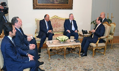 الرئيس السيسي يستقبل وزير الخارجية اليوناني لمناقشة تعزيز التعاون الثنائي