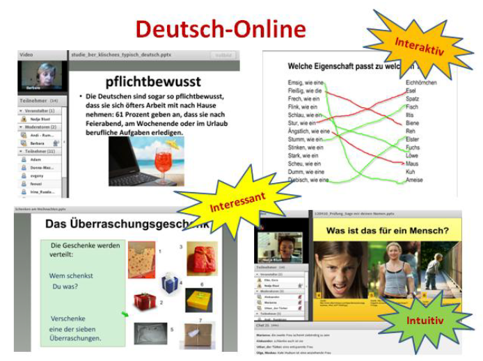 Online Deutsch lernen Startseite