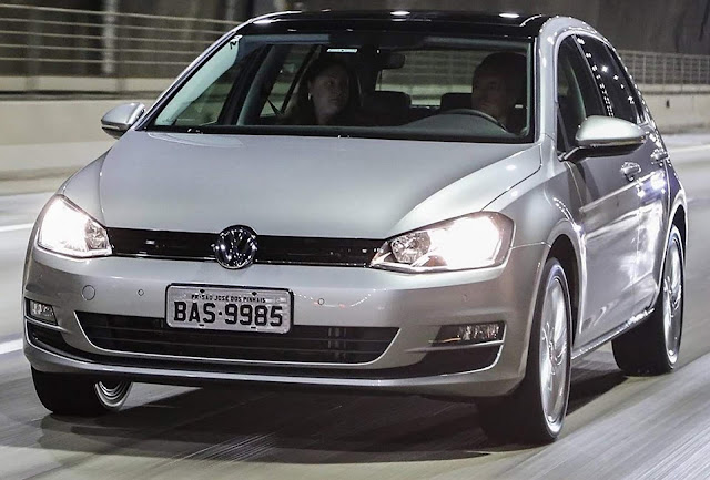 VW Golf lidera ranking de hatchs médios mais vendidos